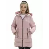 Пальто- пуховик женский Irvik ZP2173 розовый