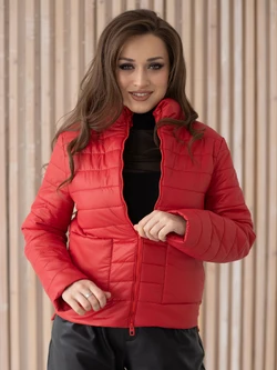 Куртка женская весна ZSK150 красный