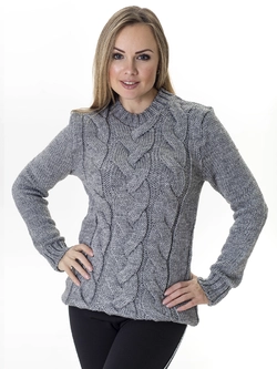 Женский свитер Irvik М302S  светло-серый