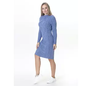 Женское вязаное платье Irvik PL548D джинс