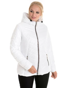 Демисезонная женская куртка Irvik BS2016А белая